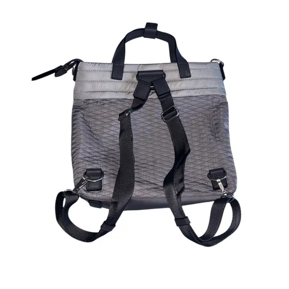 Radley London Quilted Backpack in Gray and Black NWOT - Picture 4 of 5